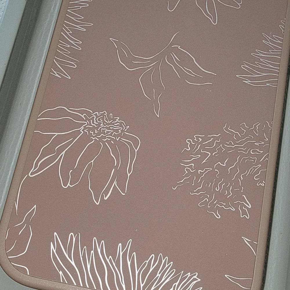 Floral Apple iPhone 14 Plus Phone Case | Heyday- Warm Taupe